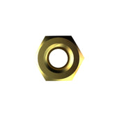 Bremick - Hex Coupler Zinc Yellow M8 x 25mm (Box of 100)