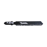 Makita Jig Saw Jigsaw Blade No:51 - Bayonet Type - 5Pk Hss 24Tpi / Fine Cut / Pvc & Alu 1.5-6mm / Metal & S/Steel 1-3mm | SKU A-86561