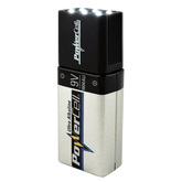 Powercell - GP Blocklite 9V LED Torch with Alkaline Battery (Display box: 30) | PC-805-6W1AU