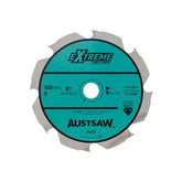Austsaw - 160Mm (6 1/4In) Polycrystalline Diamond Blade - 20/16Mm Bore - 4Pcd 4Tct Teeth