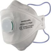 Maxisafe - Maxisafe 3-Panel Flat Fold Respirator With Valve, Box Of 20 | RES510
