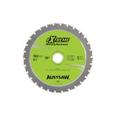 Austsaw - 160Mm (6 1/4In) Rotary Hacksaw Blade - 20Mm Bore - 30 Teeth