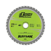Austsaw - 210Mm (8In) Rotary Hacksaw Blade - 25Mm Bore - 40 Teeth