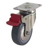 Richmond Rolling Solutions - S4476B SWIVEL S/STEEL DUROLITE | 061SSIS4476B
