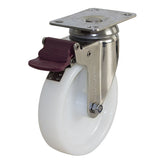 Richmond Rolling Solutions - S5588B SWIVEL S/STEEL DUROLITE | 061SSIS5588B