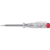Wiha - Voltage Tester 220-250 Volts, Slotted, Transparent, With Push-On Clip | WH-32201