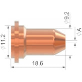 Weldtronic - SCP2520-09 Cutting Tip 30-40A | 51318.09
