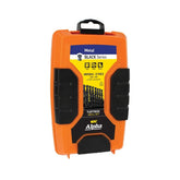 Alpha-21Pce Black Imperial Alpha Tuffbox Drill Set 1/16-3/8In