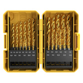 Alpha - 25 Piece Gold Series Metric Tuffbox Pro Drill Set | SM25TP