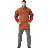 Weldtronic - TS. Welding Jacket Leather Body FR. Back S | SP.J4411