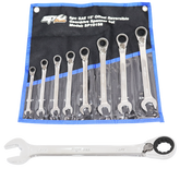SP Tools - Spanner Set Roe Geardrive/Quad Drive Reversible SAE 8 Piece | SP10158