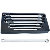 SP Tools - Spanner Set Double Ring Long 6 Piece Metric | SP10236