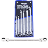 SP Tools - Spanner Set Ex Long Flex Double Ring 72T Geardrive 6 Piece Metric | SP10418