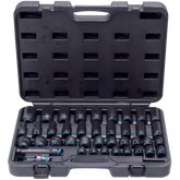 SP Tools - 1/2" Drive Metric Socket Set Impact 6 Point 40 Piece | SP20322