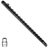 SP Tools - Workshop Socket Rail 1/2'Dr Holds 16 Piece Black | SP203RQM