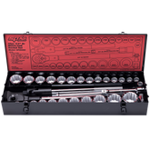 SP Tools - 3/4" Drive Socket Set 12 Point 32 Piece Metric/SAE | SP20400