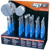 SP Tools - Auto Speciality Pick-Up Tool Display Set Mirror & Magnetic 18 Piece | SP31499