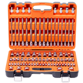 SP Tools - 1/4", 3/8" & 1/2" Drive Hex & Torx Socket Bit Set 84 Piece Metric/SAE | SP39625