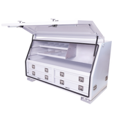 SP Tools - Truck/Ute Box - Off Road Series - Heavy Duty - 4 Drawer - 1350mm wide - White | SP40332