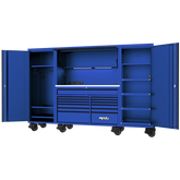 SP Tools - 114" Workstation Complete - USA Series Blue/Black | SP44790BL