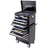 SP Tools - Toolkit 370 Piece Metric/SAE - Custom Series 15 Drawer Black | SP50110