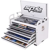 SP Tools - Toolkit 413 Piece Metric/SAE - Off-Road Field Service 7 Drawer White Foamed | SP50115WX