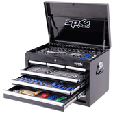 SP Tools - Toolkit 218 Piece Metric/SAE - Custom Series 7 Drawer Black | SP50121