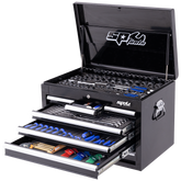 SP Tools - Toolkit 254 Piece Metric/SAE - Custom Series 7 Drawer Black | SP50123