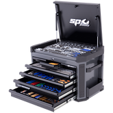 SP Tools - Toolkit 305 Piece Metric - Tech Series 7 Drawer Diamond Black | SP50132D