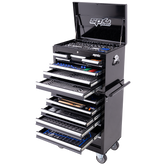 SP Tools - Toolkit 632 Piece Metric/SAE - Custom Series 14 Drawer Black | SP50165