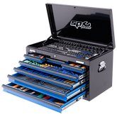 SP Tools - Toolkit 409 Piece Metric/SAE - Sumo Series 7 Drawer Black/Blue | SP50171