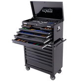 SP Tools - Toolkit 417 Piece Metric/SAE - Sumo Series 14 Drawer Black | SP50175