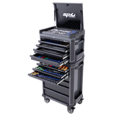 SP Tools - Toolkit 629 Piece Metric/SAE - Tech Series 14 Drawer Diamond Black Foamed | SP50444DX