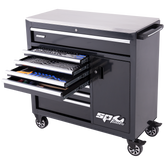 SP Tools - Toolkit 218 Piece Metric/SAE - Sumo Series Roller Cabinet 9 Drawer Black | SP50608