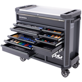 SP Tools - Toolkit 369 Piece Metric/SAE - Tech Series Roller Cabinet 13 Drawer Black | SP50765D
