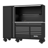SP Tools - 59" Toolkit 730 Piece Metric/SAE - USA Sumo Series 13 Drawer Black | SP50815