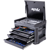 SP Tools - Toolkit 335 Piece Metric/SAE - Tech Series 7 Drawer Diamond Black Foamed | SP52275DX