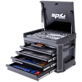 SP Tools - Toolkit 335 Piece Metric/SAE - Tech Series 7 Drawer Diamond Black | SP52275D