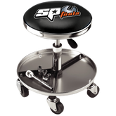SP Tools - Workshop Swivel Seat with Storage Heavy Duty | SPR-55