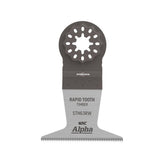 Alpha - Starlock Rapid Wood 63mm - Long Life Timber Multi-Tool Blade