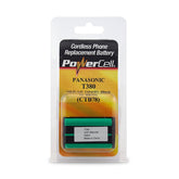 Powercell 3.6V 850mAh NiMH Cordless Phone Battery CTB0078, replaces HHR-P104 | T380