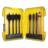 Alpha - 8 Pce Spade Bit with Extension Bar - Turbobore | TS08-SET8
