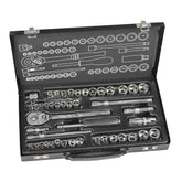 Typhoon Tools - Socket Set 45 Pc 1/4" & 3/8" Drive AF & Metric | 70010