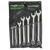 Typhoon Tools - 7 pc Jumbo Combination Spanner Set Metric 22 - 41mm | 70024