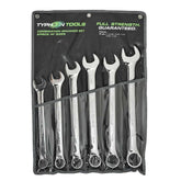 Typhoon Tools - 6 pc Jumbo Combination Spanner Set Af 1" - 1 1/2" | 70025