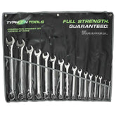 Typhoon Tools - 16 pce Spanner Set Af 1/4"- 1 1/4"" | 70026