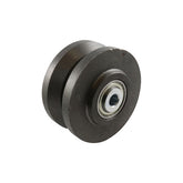 EHI - 100mm Grey Cast Iron V Groove Wheel Precision Bearing 360kg Capacity | W82K100X60V