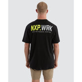 NXP.WRK - Concept Relaxed T-Shirt - Black/Yellow | NPWTS04-BLKR