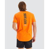 NXP.WRK - Blueprint Dual Curved T-Shirt - Work Orange | NPWTS02-WORG