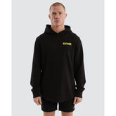NXP.WRK - Blueprint Dual Curved Hoodie - Black/Yellow | NPWHS02-BLKY